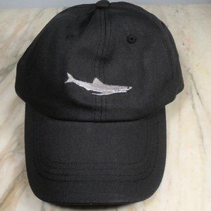 SHARK!! LAST ONE IN THIS COLOR! Adjustable Baseball Hat Cap - Black